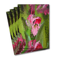 Four greeting cards of Swaying in the breeze - detail
