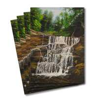 Four greeting cards of Bish Bash Falls in the North East of England