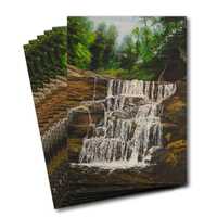 Six greeting cards of Bish Bash Falls waterfall