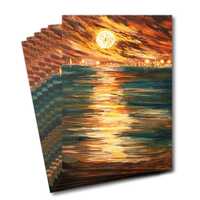 Six greeting cards - Full power - Nature wins