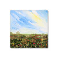 Greeting card of the painting Heathlands