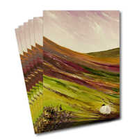 Six greeting cards of the painting Loneliness