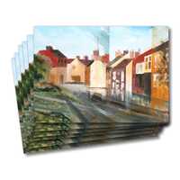Six greeting cards of the painting 'Greatham after the rain'