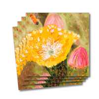 Four greeting cards of the painting 'Sunshine'
