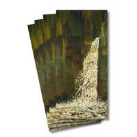 Four greeting cards of the painting Tumbling waters